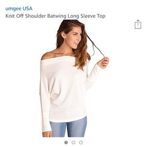 Umgee off-the-shoulder sweater